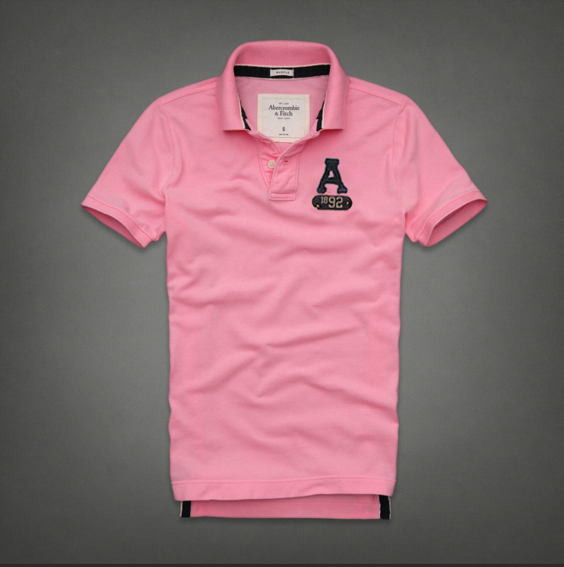 Abercrombie Fitch Hombres Polo Corto Remera AF7125